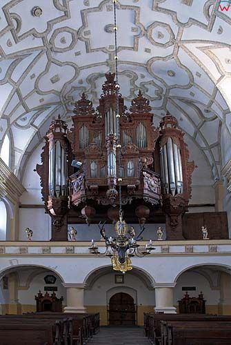 Organy w kościele farnym w Kazimierzu Dolnym